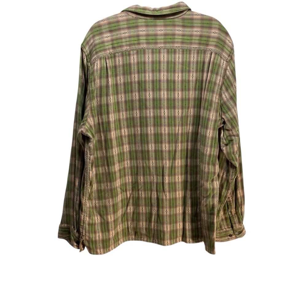Western Tribal Rodeo Cowboy Button Down Shirt Men‎ XXL The Territory Ahead Woven - Picture 2 of 8